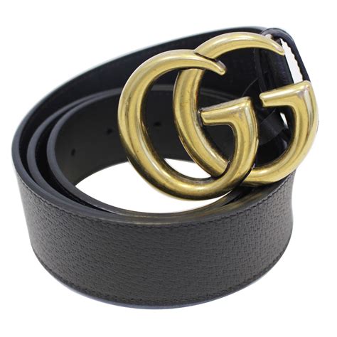 gucci girls belt|Black Leather Children's Double G Belt .